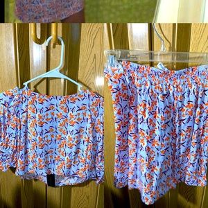 Floral set 2 pieces